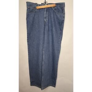 Mens NWT Levi Relaxed Fit Straight 550 Medium Wash Jeans Size 40 x 30